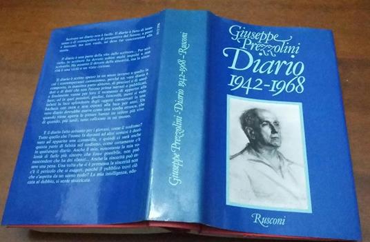 Diario 1942-1968 - Giuseppe Prezzolini - copertina