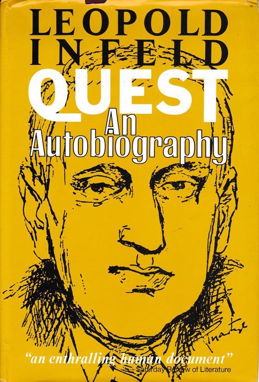 Quest an autobiography - Leopold Infeld - copertina