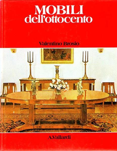 Mobili dell'ottocento - Valentino Brosio - copertina