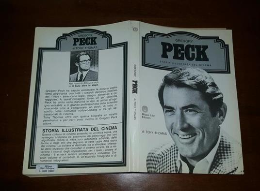 Gregory Peck - Tony Thomas - copertina