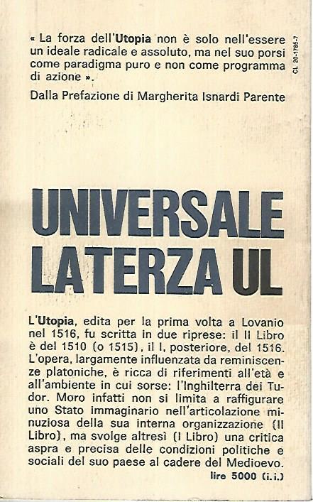 Utopia - Tommaso Moro - 2