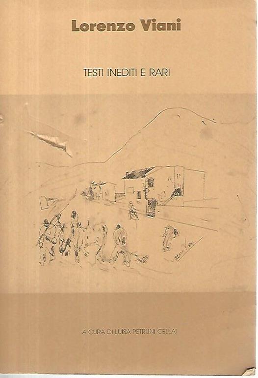Testi inediti e rari - Lorenzo Viani - copertina