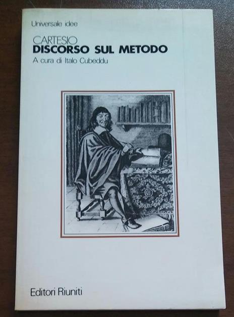 Discorso Sul Metodo - Italo Cubeddu - copertina