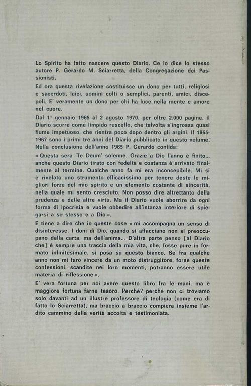 Diario. Volume I - 2