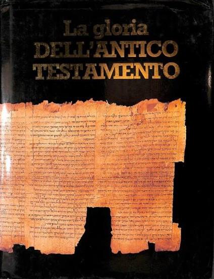 La gloria dell'antico testamento - copertina