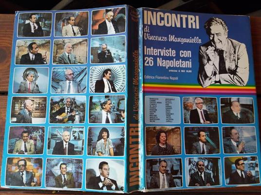 Incontri Interviste con 26 Napoletani - Vincenzo Manganiello - copertina