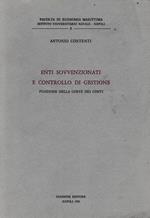 Enti sovvenzionati e controllo di gestione. Funzione della Corte dei Conti