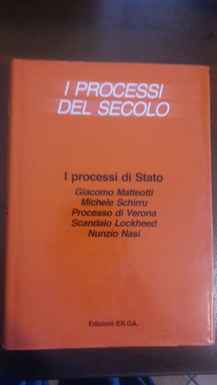 I Processi Del Secolo - copertina