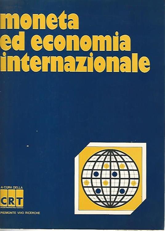 Moneta ed economia internazionale - copertina