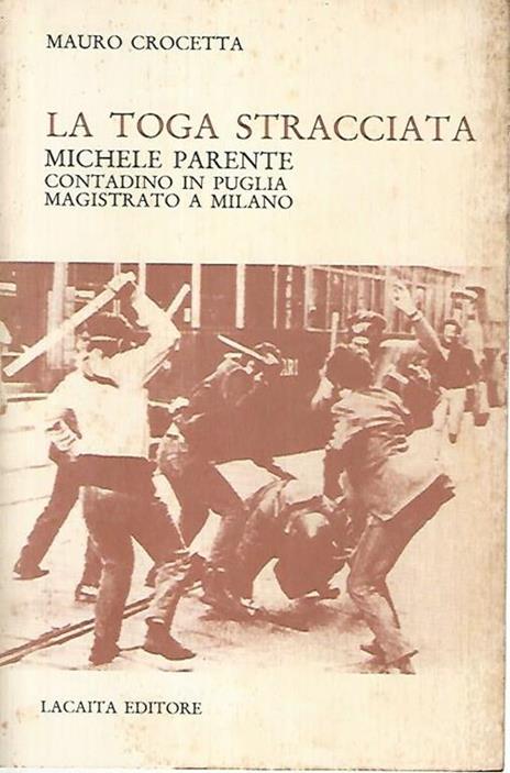 La toga stracciata - Mauro Crocetta - copertina