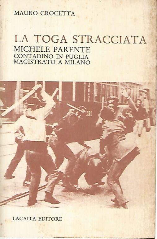 La toga stracciata - Mauro Crocetta - copertina