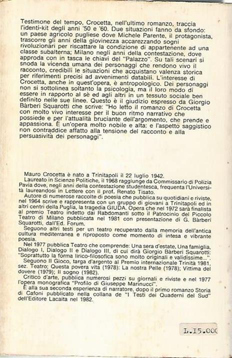 La toga stracciata - Mauro Crocetta - 2