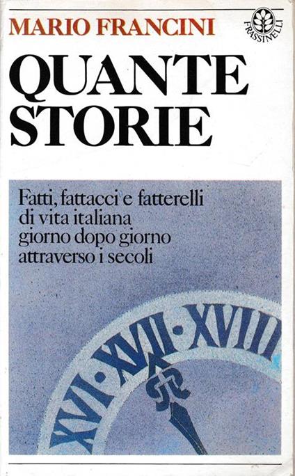 Quante storie - Mario Francini - copertina