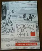 Paolo e Vittorio Taviani Leone d'Oro - Venezia 1986