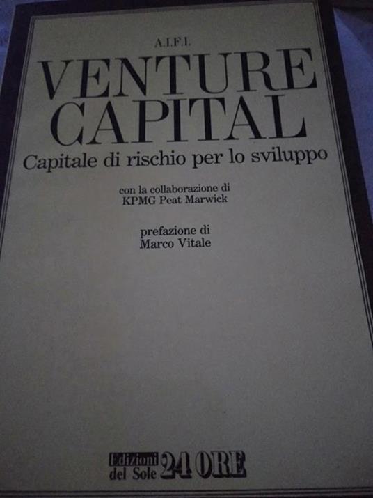 Venture Capital capitale di rischio per lo sviluppo - copertina