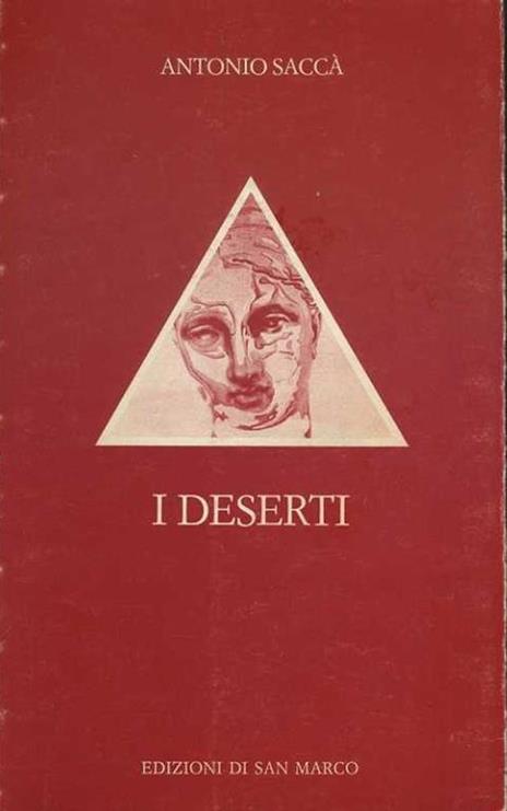 I deserti - Antonio Saccà - copertina