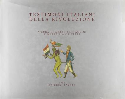 Testimoni italiani della Rivoluzione - copertina