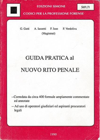 Guida pratica al nuovo rito penale - copertina