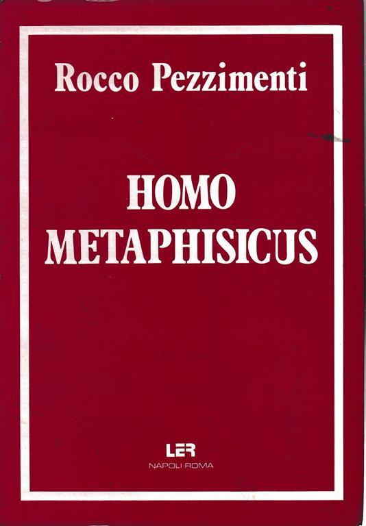Homo metaphisicus - Rocco Pezzimenti - copertina