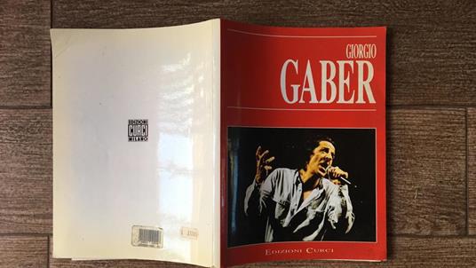 Giorgio Gaber - copertina