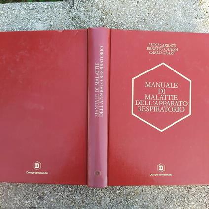 Manuale di malattie dell'apparato respiratorio - copertina