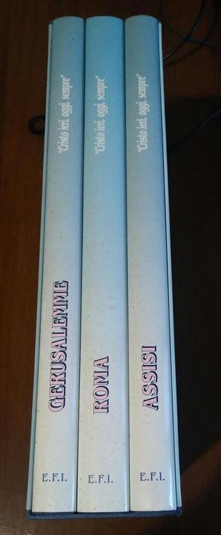 Cristo ieri, oggi, sempre. Gerusalemme, Roma, Assisi - Virgilio Levi - copertina