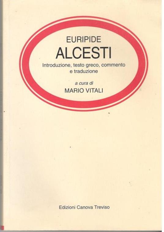 Alcesti - Euripide - copertina
