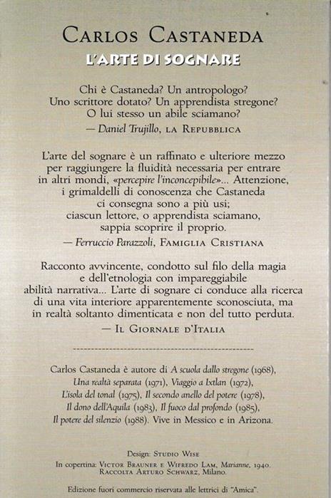 L' arte di sognare - Carlos Castaneda - 2