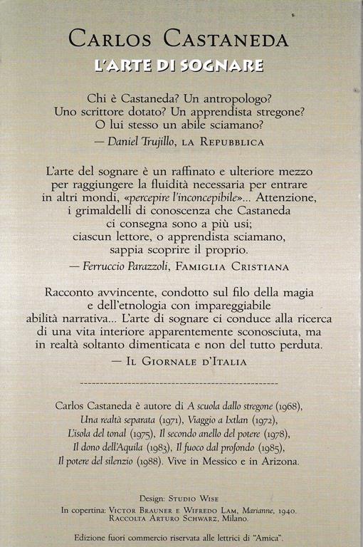 L' arte di sognare - Carlos Castaneda - 2