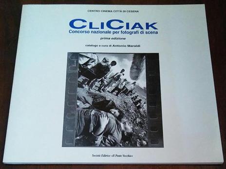 Cliciak Concorso Nazionale Per Fotografi Di Scena - Antonio Maraldi - copertina