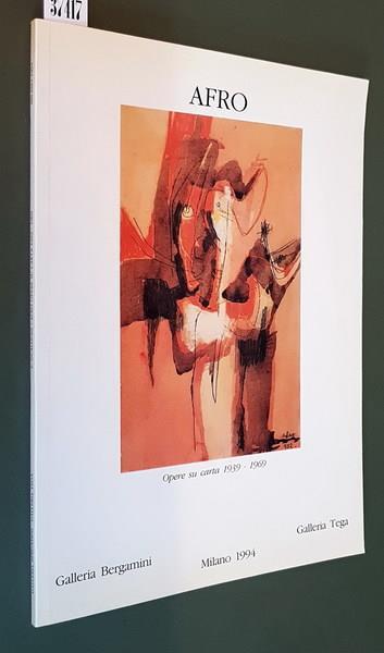 Afro Opere Su Carta 1939 1969 - Flaminio Gualdoni - copertina