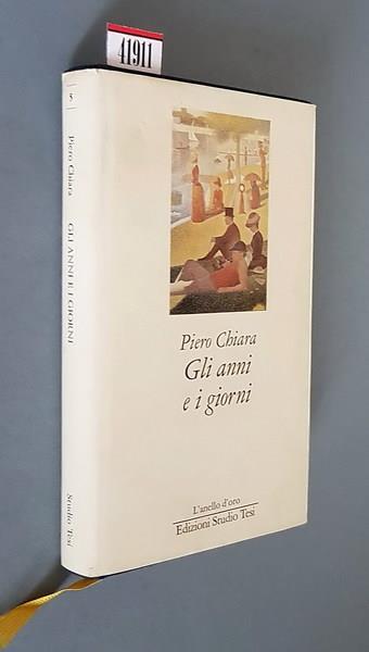 Gli Anni E I Giorni - Piero Chiara - copertina