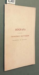 Biografia Di Monsignor Francesco Battaglini Vescovo Di Rimini Di: Sac. Federico Balsimelli
