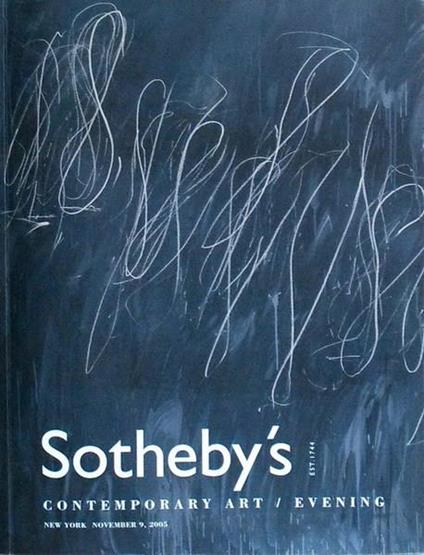 Contemporary Art / Evening London Wednesday, November 9, 2005 - copertina