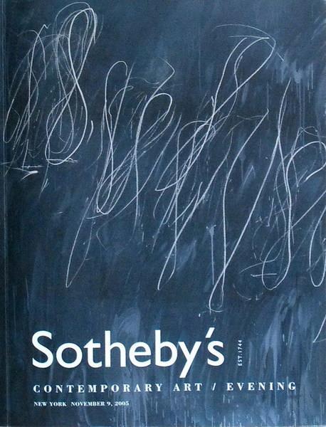 Contemporary Art / Evening London Wednesday, November 9, 2005 - copertina