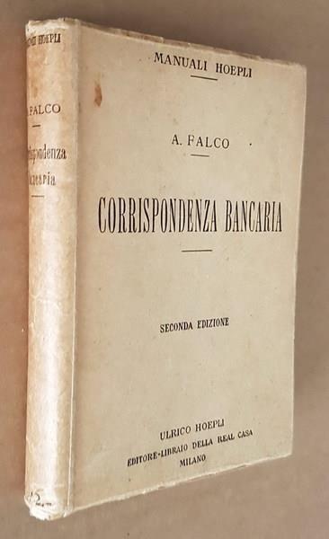 Corrispondenza Bancaria - Alberto Falco - copertina