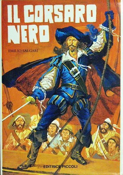 Il corsaro Nero - Emilio Salgari - copertina