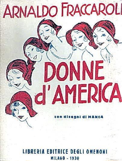 Donne D'America - Aldo Fraccaroli - copertina