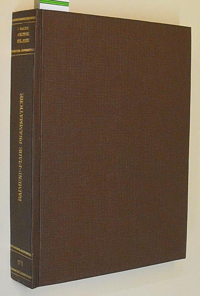 Fiabe Drammatiche - Ferdinand Raimund - copertina