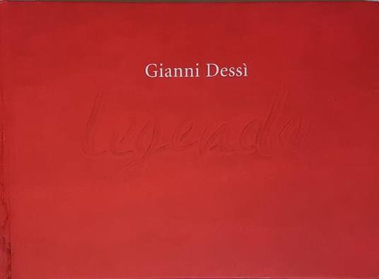 Gianni Dessì Legenda - Giovanni Careri - copertina