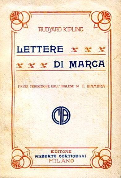 Lettere Di Marca - Rudyard Kipling - copertina