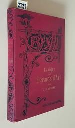Lexiques Des Termes D'Art