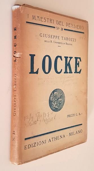 Locke - Giuseppe Tarozzi - copertina