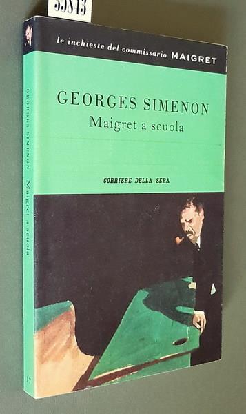 Maigret a scuola - Georges Simenon - copertina