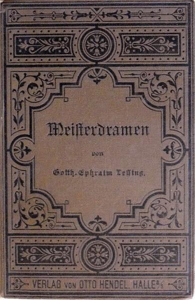 Meisterdramen Emilia Galotti, Minna Von Barnhelm, Nathan Der Weise - Gotthold Ephraim Lessing - copertina