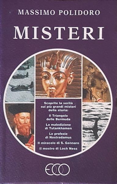 Misteri - Massimo Polidoro - copertina