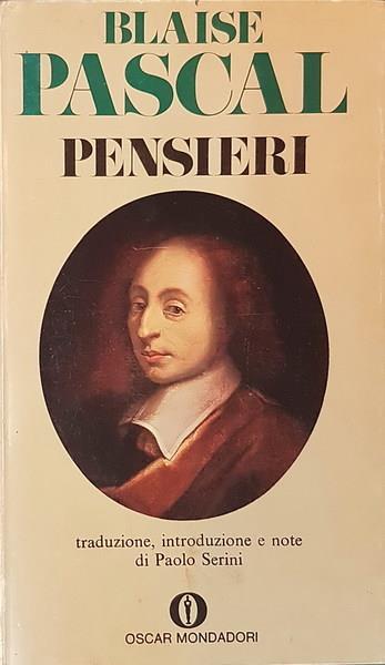 Pensieri - Blaise Pascal - copertina
