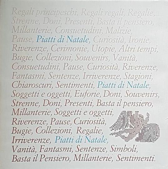 Il Piatto Di Natale Dal 1895 Soggetto E Oggetto Del Regalo - copertina