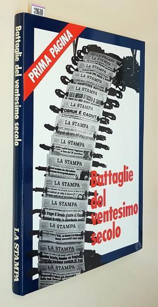 Prima Pagina Battaglie Del Ventesimo Secolo - copertina