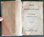 Prose Di Silvio Pellico Le Mie Prigioni I Doveri Degli Uomini